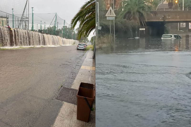 ***➡️*** Alluvione nel Catanese: le immagini …