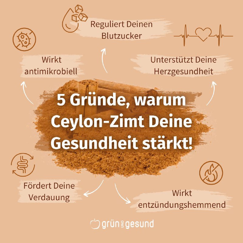 **Warum ist Ceylon-Zimt so gesund?*****🤔***