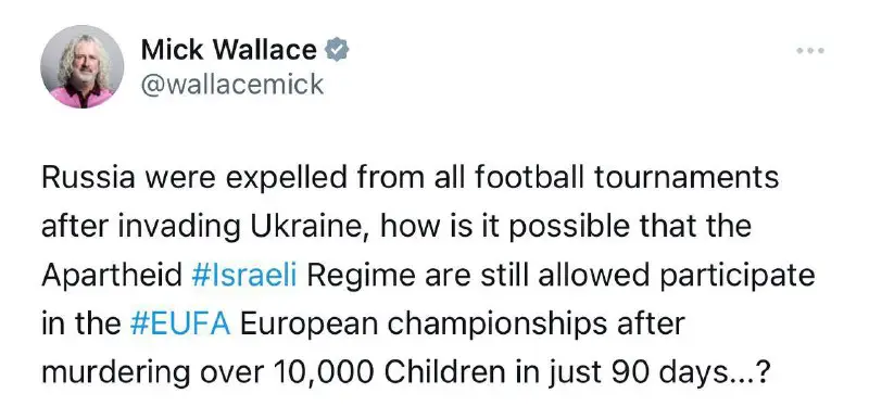 Irlandzki europoseł Mick Wallace: Rosja została …