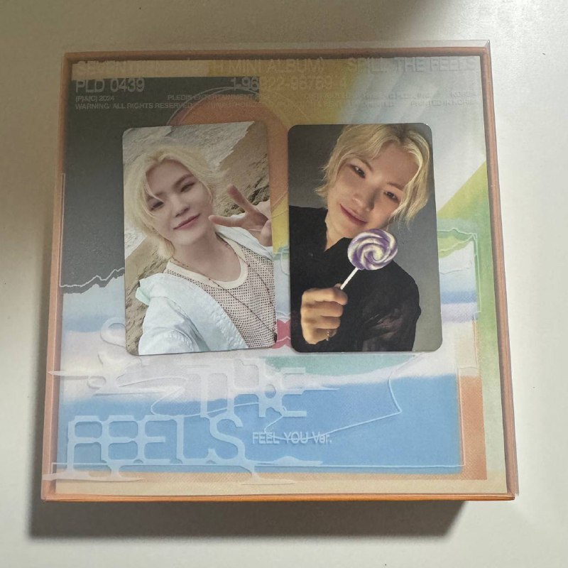 [wts/lfb] seventeen spill the feels pcs