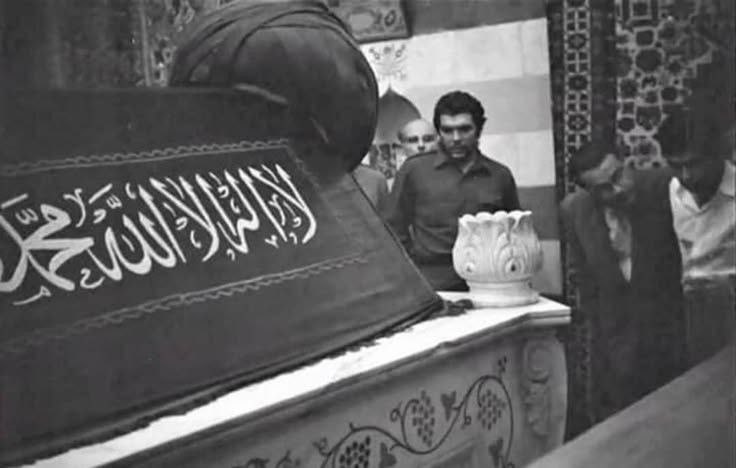 حضور چه‌ گوارا در مقبره صلاح‌الدین …