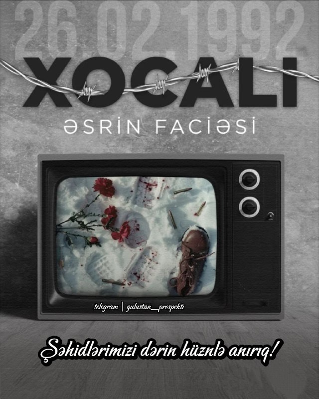 ***◾️******Şəhidlərimizi dərin hüznlə anırıq!***