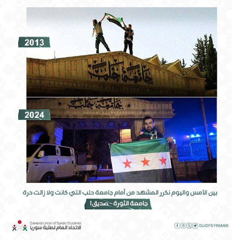 جامعة الثورة.. صديق!