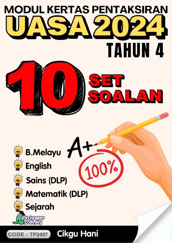 **PAKEJ BUNDLE - 10 SET KERTAS …