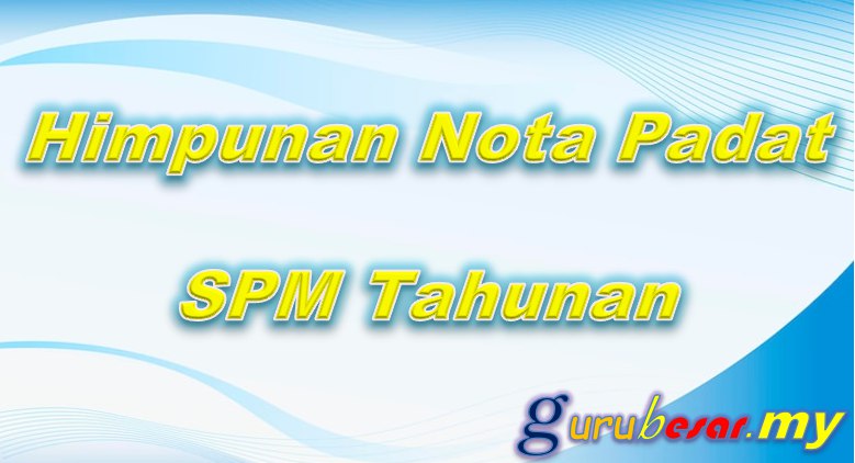 **HIMPUNAN NOTA &amp; LATIH TUBI SPM …