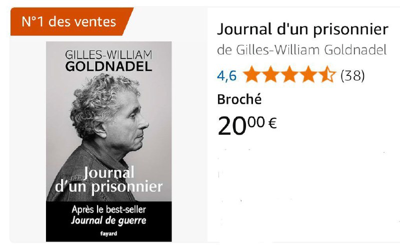 Maître Gronadel numéro 1 sur Amazon. …