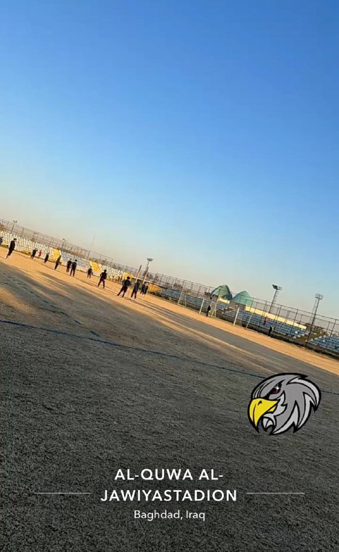 الصقور قبل قليل بدأت وحدتها التدريبية …