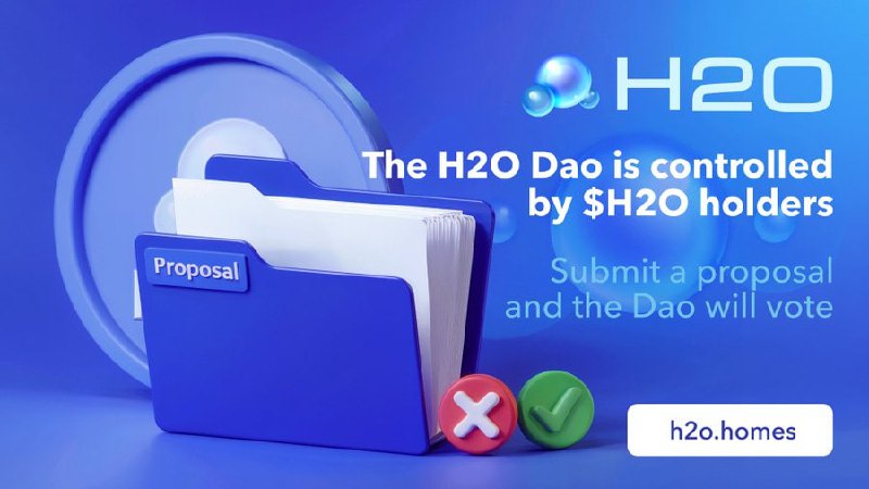 The [#H2ODAO](?q=%23H2ODAO) is controlled by $H2O …