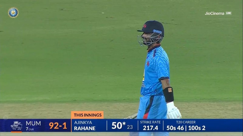 23 BALL FIFTY BY AJINKYA RAHANE …