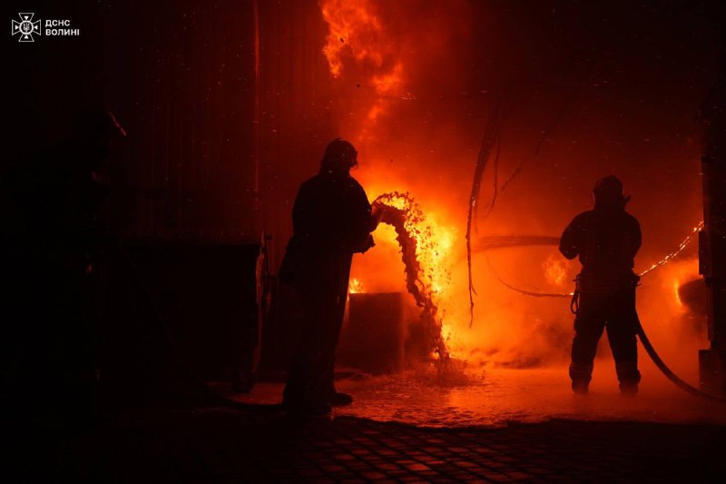 ***🔥******🧯******🚒*** **У Рованцях горіла будівля**