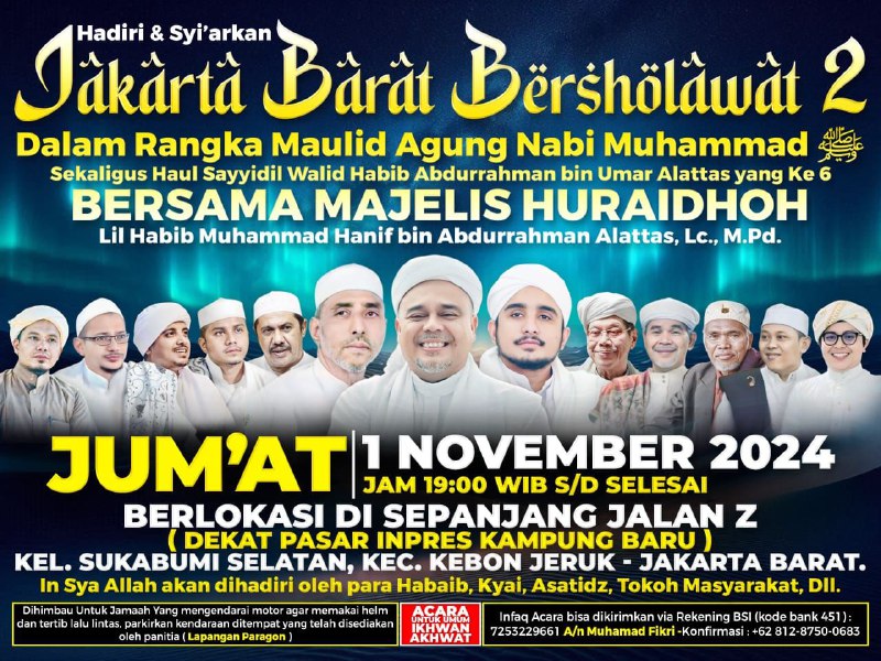 JAKARTA BARAT BERSHOLAWAT 2