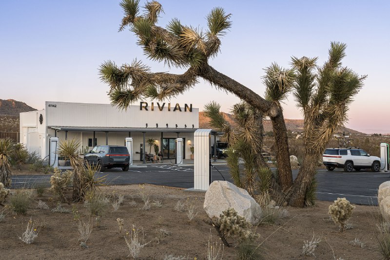 **Rivian is opening its charging network …