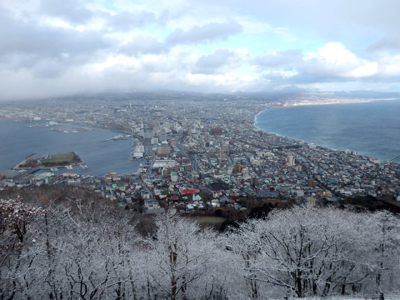 函館山から見た市街地