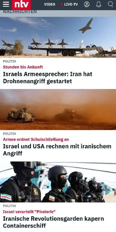 **Der Krieg im nahen Osten eskaliert.