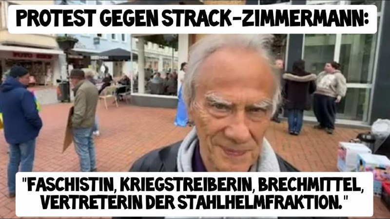 „„Tritt zurück!“ Protest gegen Marie-Agnes Strack-Zimmermann …