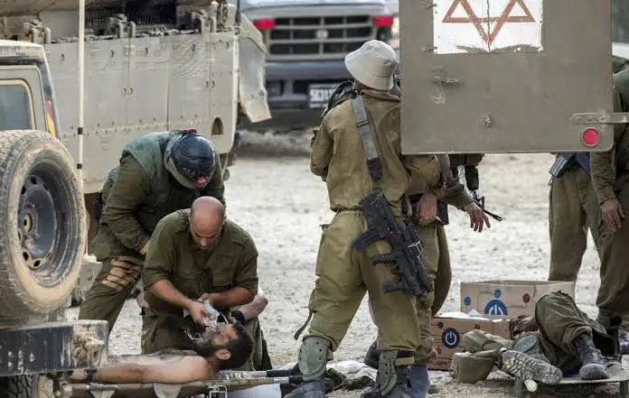 The murderous Israeli army announced that …