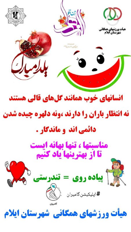 هیات ورزشهای همگانی شهرستان ایلام