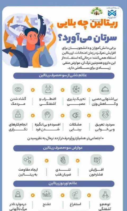 ریتالین: تمرکز مصنوعی« بهای سنگین.