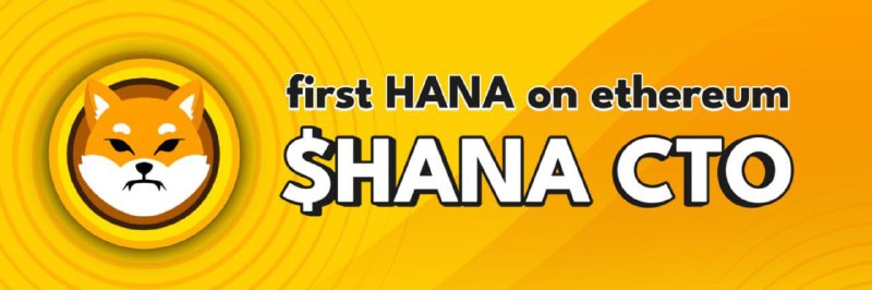 FIRST $HANA TOKEN CTO is being …