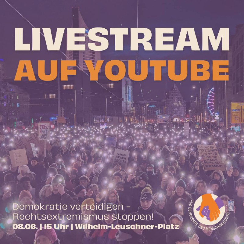 **Livestream von der heutigen Großdemo**