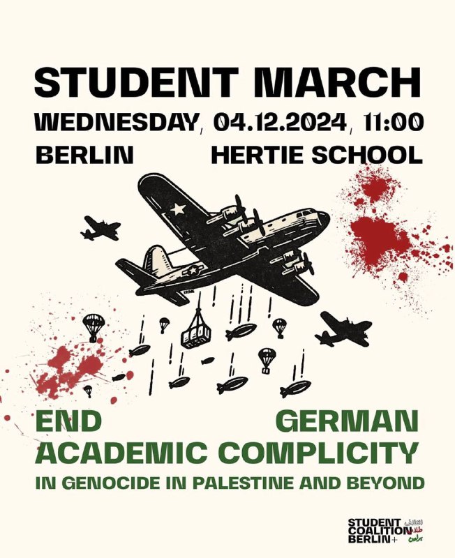 STUDENT MARCH Wednesday, 04.12.2024, 11:00