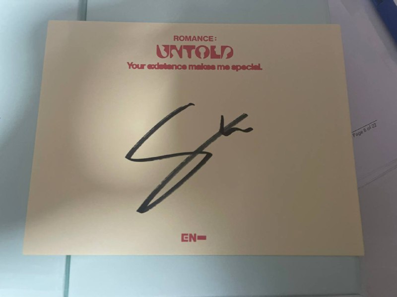 [**#INSTOCKS**](?q=%23INSTOCKS) **sunoo romance untold signed postcard