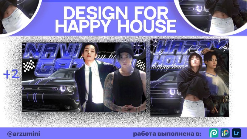 Design for Happy House family.