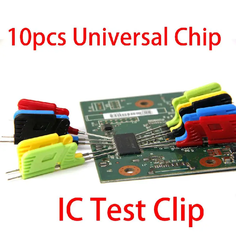 Universal Chip Micro Clamp para analisador lógico, Micro IC Clamp, SOIC, TSOP, SSOP, SOP8, SMD, Test Clip, adaptador de soquete, …
