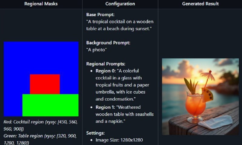 **Regional Prompting FLUX** ***🖼***