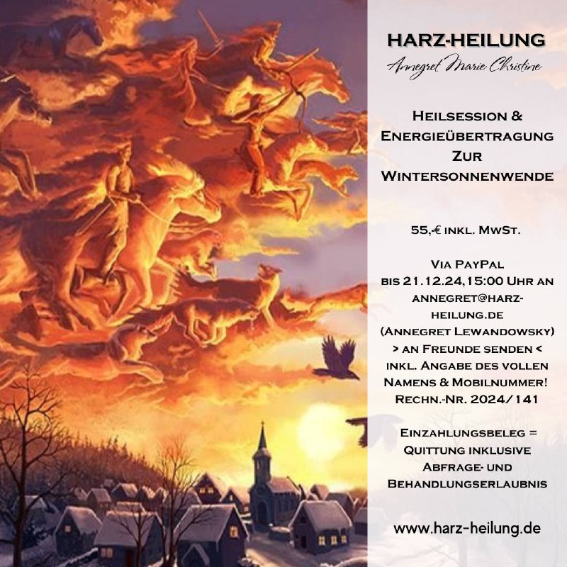 HARZ-HEILUNG @AnnegretMarieChristine