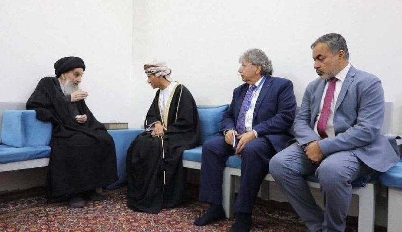 احدث صورة لسماحة المرجع الأعلى السيد …