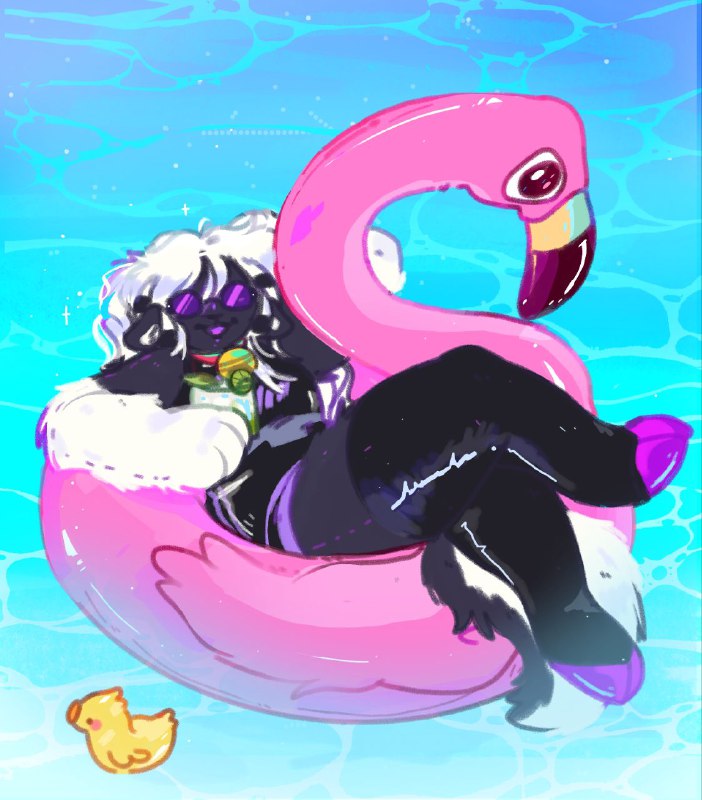 Comissão YCH Flamingo ***🦩***