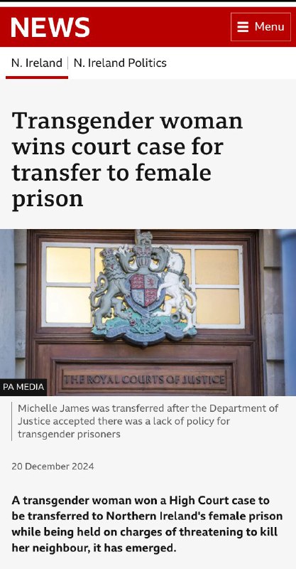 Transgender woman wins court case for …