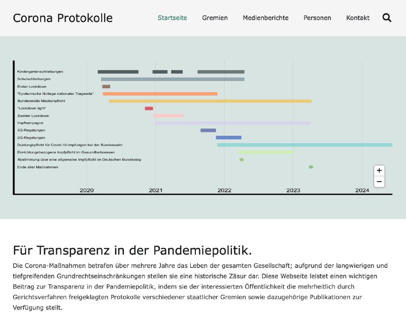 Es gibt jetzt eine neue Webseite, …