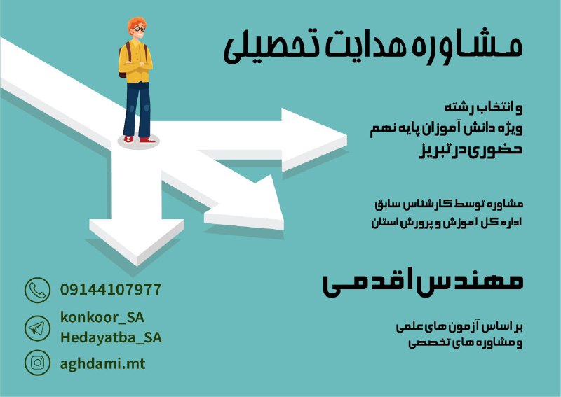 مشاوره هدایت تحصیلی پایه های نهم