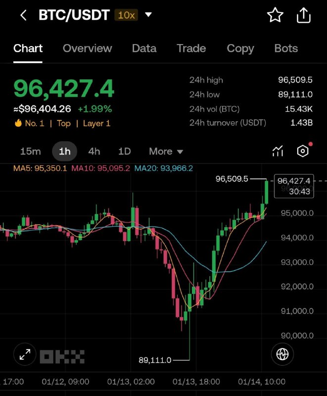 *****🚀***** BTC Bounces zurück! $100K Incoming?