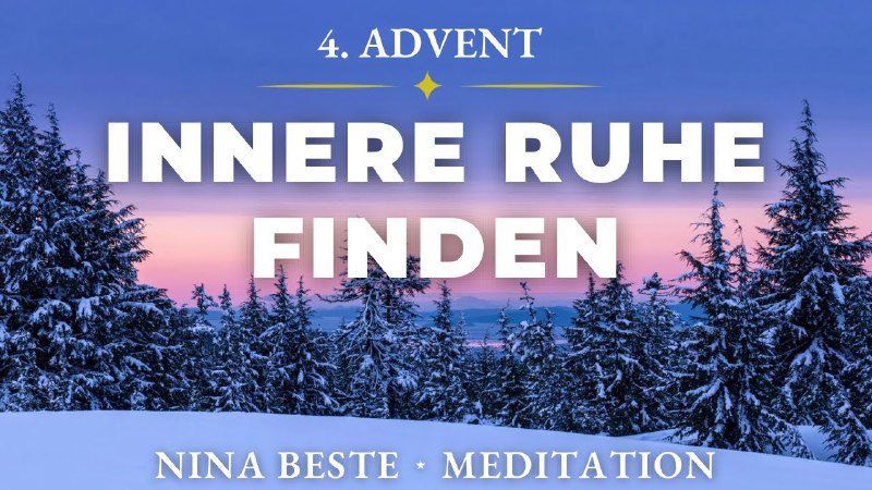 Finde Innere Ruhe &amp; Bereite Dich …