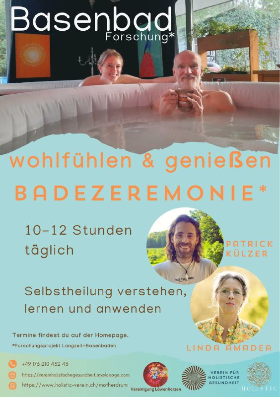 **Herzliche Einladung zum Forschungsprojekt Basenbaden-Retreat Süddeutschland**