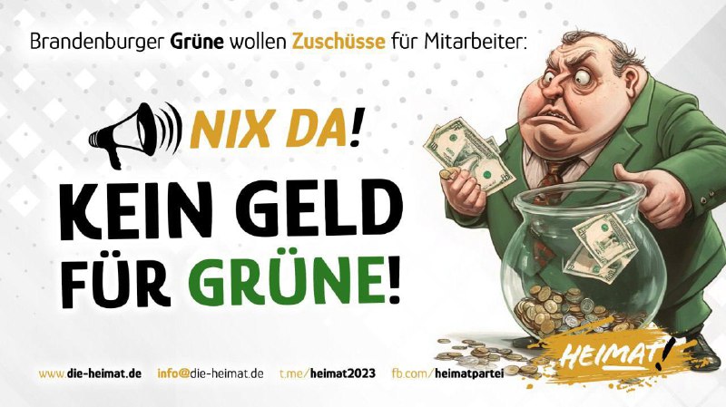 Brandenburger Grüne wollen Zuschüsse für Mitarbeiter, …