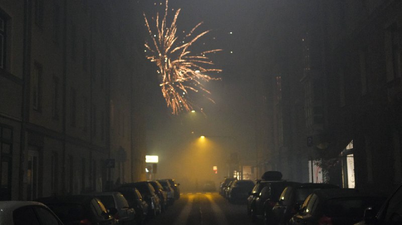 In München eskalierte die Silvesternacht, als …