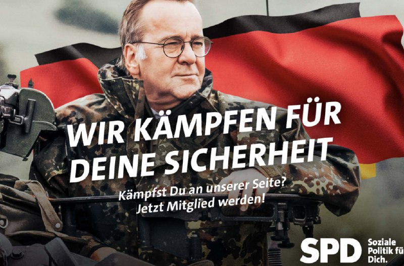 ***❗️*****SPD gespalten: Pistorius-Plakat löst Unmut unter …