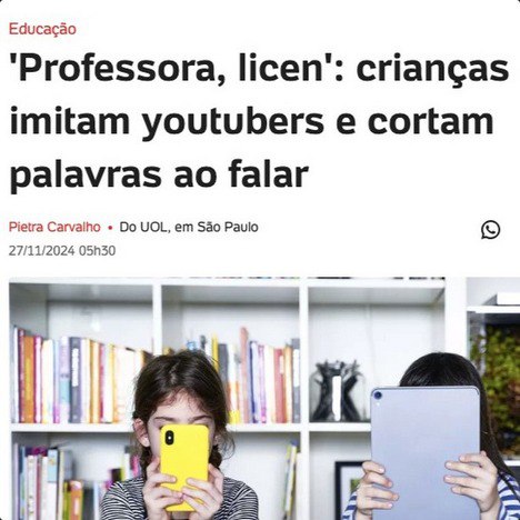 "A demência digital não existe, ela …