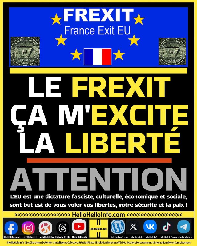 ***👉*** Le [#FrExit](?q=%23FrExit) ça m'excite la …