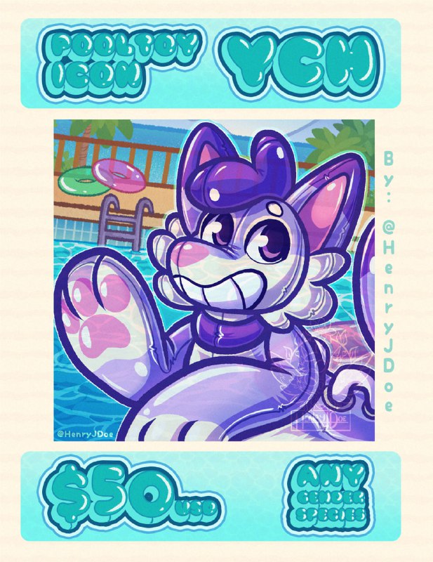 ***🏖*** Pool Toy Icon YCH ***🏖***