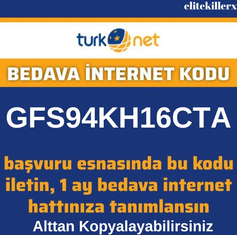 *****🔥*** TurkNet 1 Aylık Bedava İnternet …