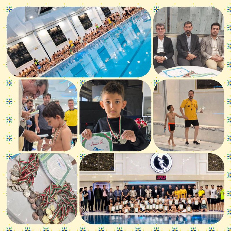 ***?***مسابقات شنا پسران به مناسبت روز …