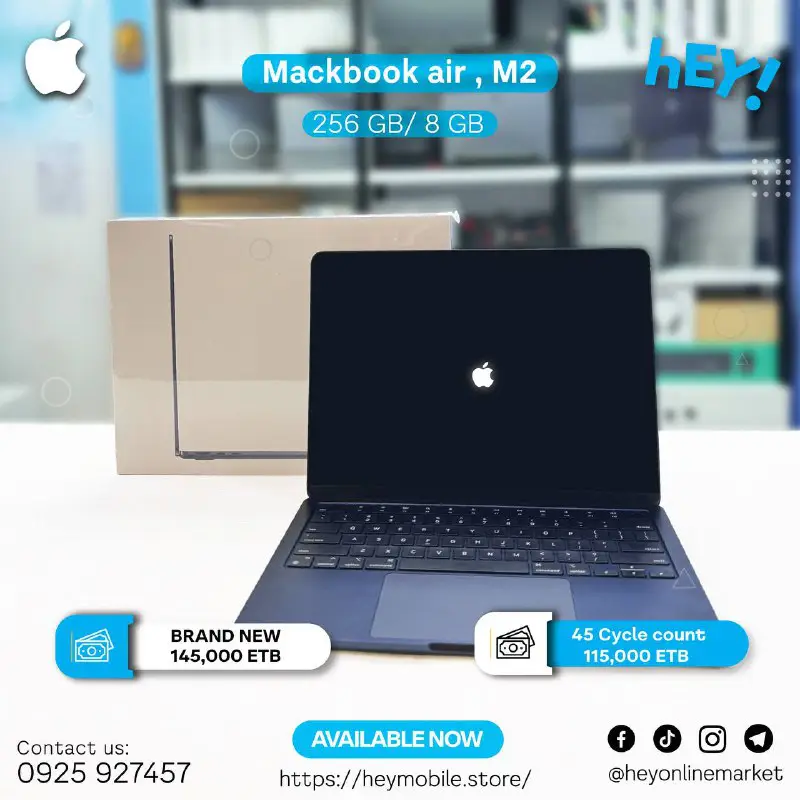 •MacBook Air M2