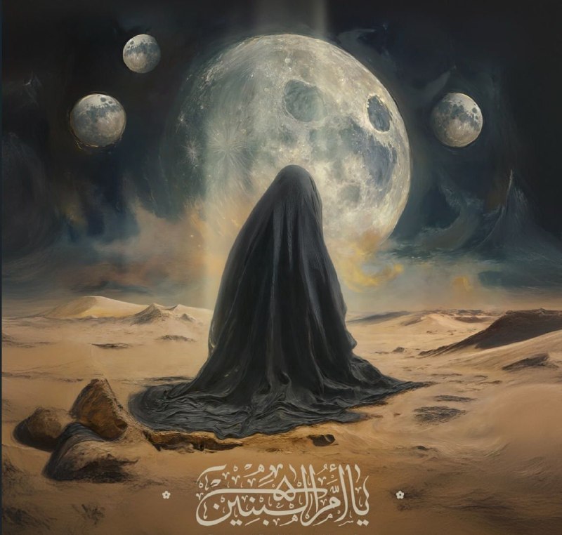 ‏" إِلٰهِي بِمَنْ ضَحَّتْ بِأَوْلَادِهَا لِلْحُسَيْن