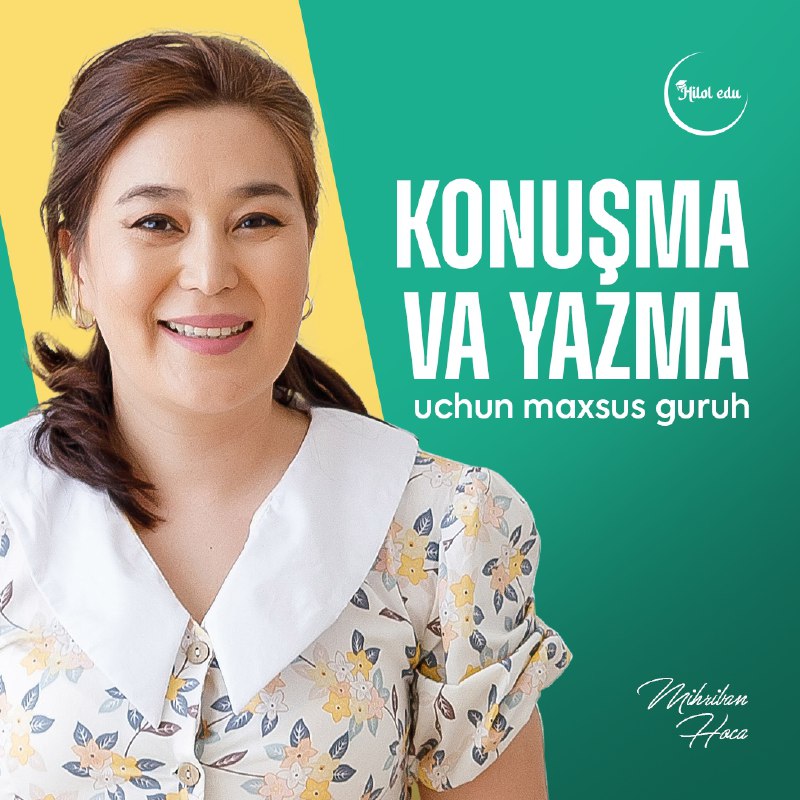 **Konuşma va yazma qismida muammongiz bormi?**