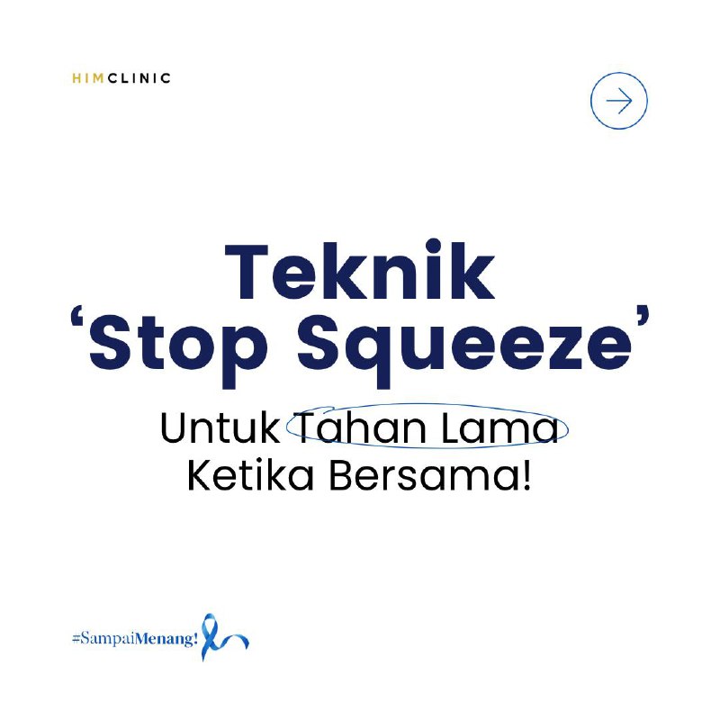 **Teknik stop squeeze untuk tahan lama …